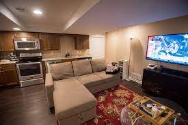 This is an affordable solution, and many times these foam solutions look just like more expensive tile options. How To Finish A Basement With Low Ceilings Finished Basements Plus