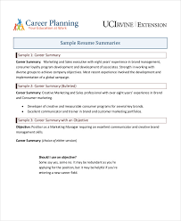 Popular resumes and cover letters. 9 Career Summary Examples Pdf Examples