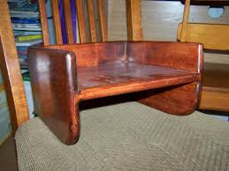 Homemade Booster Seat Lower On One Side For Longer Use As Child Grows Wooden Baby High Chair Booster Seat Wooden Table And Chairs