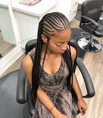 Which Do You Prefer Single Braid Or Double Braid Down The Middle African Braids Hairstyles Hair Braid Videos Girls Hairstyles Braids