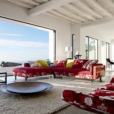 Roche Bobois Has Partnered With Some Leading Fashion Houses Like Kenzo And Missoni Home For Summer Living Room Modern Patio Furniture Living Room Decor Colors