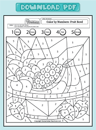 Fun And Interactive Preschool Worksheets Kindergarten Colors Coloring Worksheets For Kindergarten Color By Numbers