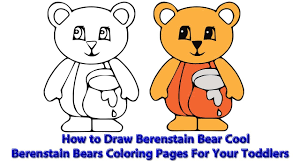 They will find it extremely amusing to color their favorite berenstain characters and their life in the way they want to see. How To Draw Berenstain Bear Cool Berenstain Bears Coloring Pages For Your Toddlers Youtube