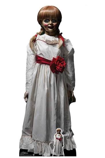 Annabelle Haunted Doll from The Conjuring Universe Official Cardboard Cutout