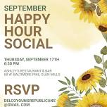 September Happy Hour Social