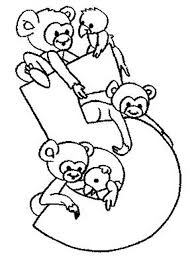 Numero 5 Para Colorear