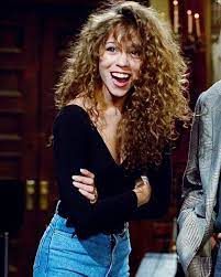 Taking some cues from the glory days of the '80s, the '90s teased hairstyle wasn't as big but still focused on volume. Celebrity 80s 90s Hair Style Curly Hair Photos Mariah Carey Hair Long Hair Styles