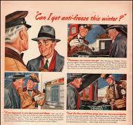 1943 Vintage ad for DuPont Anti-freeze, Zerone retro Art Cartoons duck  08/30/22