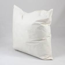 There are feather mixes to be considered and these can give a superb cushion filling at a fraction of the cost. Feather Filled Cushion Inner Pads Closs Hamblin