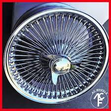17x8 F W D Wire Wheel Full Accessories Fit New Riviera F W D Skylark Buick Wire Wheel Fwd Wheel