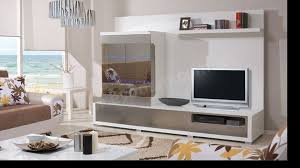 Stella Tv Unitesi Beyaz Gri Mobilya Duvar Uniteleri Tv