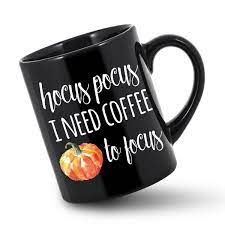 Find halloween coffee mugs suitable for multiple purposes at the cheapest prices, only on alibaba.com. Hocus Pocus I Need Coffee To Focus Mug Halloween Mugs Fall Cup Pumpkin Cups Gift Ebay