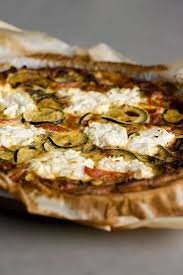 Quiche Met Courgette Tomaat En Geitenkaas Happy Foods Healty Food Food