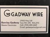 Gadway Wire - Barclay Gadway, Master Electrician. Honest... | Facebook