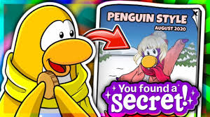 Make sure to use the following codes as early as possible. New August 2020 Penguin Style Secrets Club Penguin Rewritten Youtube