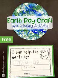 Free Printable Earth Day Writing Activity And Craft Project For Kids
