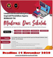 Maybe you would like to learn more about one of these? Lombainternasional Info Lomba Inovasi Pembelajaran Inspirasi Pendidikan Agama Berbasis Tik Berhadiah 68 5 Juta