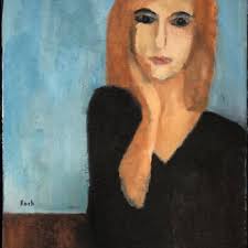 Ein Mann Mit Brille, Malerei von Gabriel Koch