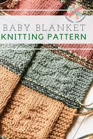 Lionhearted Baby Blanket Pattern By Candylou Blanket Knitting Patterns Baby Knitting Patterns Baby Blanket Knitting Pattern