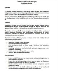 You can use the following automotive technician job description template and customize it to create a job description for your own open position that will suit your needs. Free 13 Service Manager Job Description Samples In Ms Word Pdf