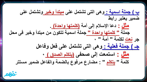 شرح درس النعت بنوعيه اللغة العربية الصف الأول الثانوي نفهم