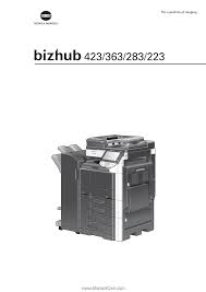 Download the latest drivers, manuals and software for your konica minolta device. Konica Minolta Bizhub 283 Driver For Mac