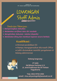 Waktu dalam bekerja terbagi menjadi 2 yaitu full time dan part time. Lowongan Kerja Parttime Jogja Lowongan Admin Kampus Jogja Terbaru Info Wisata Hits
