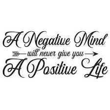 A Negative Mind Will Never Give You A Positive Life Calligraphy A Negative Mind Will Never Give You A Positive Life Positive Life Silhouette Design Positivity