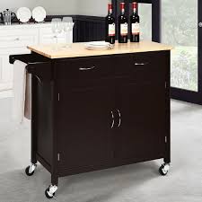 Check spelling or type a new query. Costway Modern Rolling Kitchen Island Cart Wood Top Storage Trolley On Sale Overstock 24262159