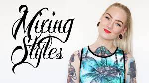 The american traditional tattoo style comes from the roots of the art of tattooing in america. Mixing Tattoo Styles Katrin Berndt Youtube