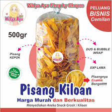 Check spelling or type a new query. Keripik Pisang Kepok Kiloan Murah Manis 500gr Keripik Pisang Lampung Aneka Kripik Keripik Pisang Shopee Indonesia