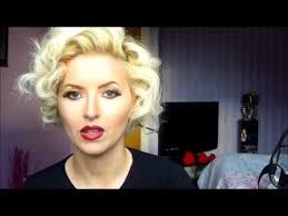 Hairstyles Marilyn Monroe Hair Tutorial Vintage Icon Youtube Vintage Short Hair Marilyn Monroe Hair Vintage Hairstyles Tutorial
