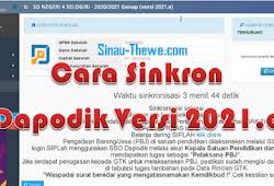 Daftar perubahan aplikasi dapodik berikut ini merupakan daftar perubahan pada aplikasi dapodik 2021.c: Cara Install Registrasi Aplikasi Dapodik Versi 2021 C Sinau Thewe Com