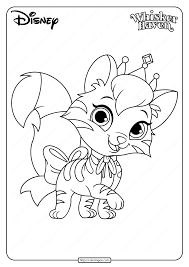 Printable Palace Pets Midnight Pdf Coloring Pages Palace Pets Coloring Pages Disney Princess Palace Pets