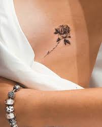 The talented tattoo artists behind these tattoo designs were clearly trying to soften the look of these girly tattoos into something more feminine than what you would find in traditional tattooing. Girly Tattoo Tattos And Rose Tattoo Image 6566804 On Favim Com