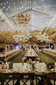 Pampas Grass Wedding Ideas For The Boho Glam Bride Grass Wedding Tent Wedding Reception Filipiniana Wedding Theme