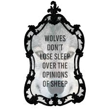 Browse +200.000 popular quotes by author, topic, profession, birthday, and more. Wolves Don T Lose Sleep Over The Opinions Of Sheep Quote Wolf Sticker 5