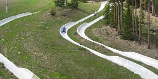 This roller coaster follows 2,500ft of track which take you down the mountain at breckenridge. Breckenridge Fun Park Gold Runner Alpine Coaster And Slides Breckenridge Co