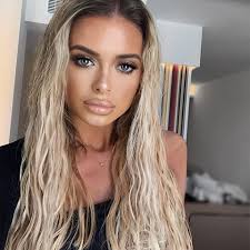 Today S Glam For Bperfectcosmetics Shoot In Ibiza Makeup By Mmmmitchell Hair By Feelgoodibiza Styled By Marsthelabel Tan Blonde Blonde Bombshell Hair
