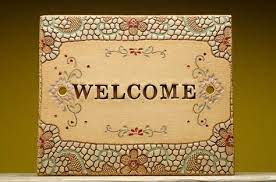 This range includes several different ceramic welcome sign and tasks to suit different hobbyists. 18 Best Ceramic Welcome Sign Ideas Welcome Sign Ceramics Welcome