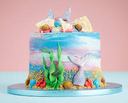 Order your custom cake online for any celebration at wegmans meals 2go. Mermaid Birthday Cake To Buy Order Online Enjoy Home Delivery Lola S