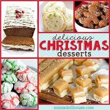 With a shock icy creamy filling up populated with sweet festive ingredients, this is an excellent dessert for christmas. Christmas Desserts Festive Traditional Christmas Treats Mimi S Dollhouse
