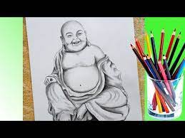Laughing Buddha Drawing Easy How To Draw Laughing Buddha Step By Step Youtube how to draw laughing buddha step by