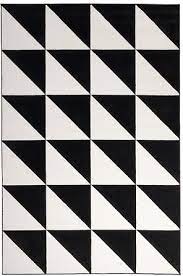 Gros plan du tapis en laine ikea köpenhamn orné de rayures dans tapis noir à motif blanc , 3x pieds acheté chez ikea à 80. Sillerup Tapis Mydecolab