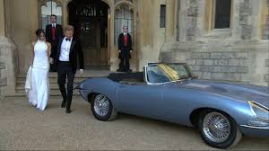 Prince harry and meghan markle headed to an evening reception after their saturday wedding in a jaguar with a special license plate. Meghan Markle S Wedding Getaway Car Is Now For Sale By Jaguar Quartz