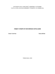 Facultatea de finanțe şi bănci, facultatea de literatură și studii culturale. Limba Engleza Business Linguistic Typology Semantics