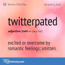 Twitterpated Word Of The Day Dictionary Com Weird Words Unusual Words Uncommon Words