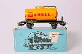 Vintage Boxed Marklin Tank Wagon Shell Ho Train Car 4502 Marklin Modeltreinen Trein Modelbouw