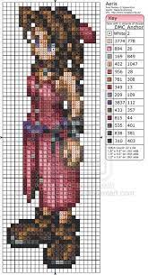 13 / 13 (anchor and dmc) no background pages: Final Fantasy Vii Aeris By Makibird Stitching On Deviantart Fantasy Cross Stitch Geek Cross Stitch Disney Cross Stitch