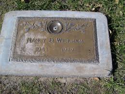 Nancy Darlene Greaser Wickham (1941-1979)